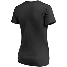 Load image into Gallery viewer, San Francisco Giants Women&#39;s Plus Size Gradient Logo T-Shirt - Black MLB Ladies V-Neck
