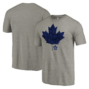 Toronto Maple Leafs Hometown Collection Leafs Tri-Blend T-Shirt - Gray NHL Guys Tee