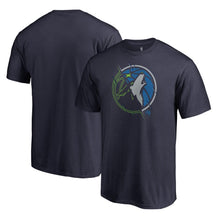 Load image into Gallery viewer, Minnesota Timberwolves Team X-Ray T-Shirt - Navy NBA Guys Tee

