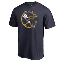 Load image into Gallery viewer, Buffalo Sabres X-Ray T-Shirt - Navy NHL Guys Tee
