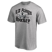 Load image into Gallery viewer, Los Angeles Kings Hometown Collection The Crown T-Shirt - Ash NHL Guys Tee

