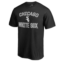 Load image into Gallery viewer, Chicago White Sox Victory Arch T-Shirt - Black MLB Guys Tee
