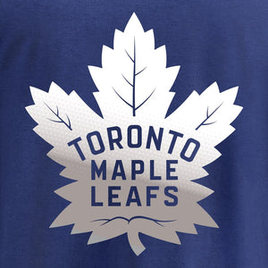 Toronto Maple Leafs Gradient Logo T-Shirt - Royal NHL Guys Tee