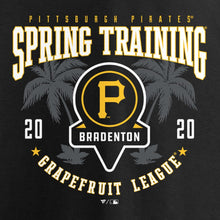 Load image into Gallery viewer, Pittsburgh Pirates 2020 Spring Training Pick Off Move T-Shirt – Black MLB Guys Tee
