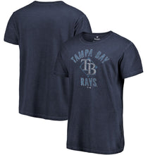 Load image into Gallery viewer, Tampa Bay Rays Washed Icon T-Shirt - Navy MLB Guys Tee
