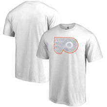 Load image into Gallery viewer, Philadelphia Flyers Whiteout T-Shirt - White NHL Guys Tee

