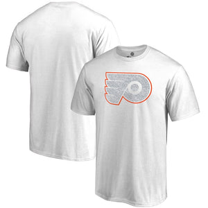 Philadelphia Flyers Whiteout T-Shirt - White NHL Guys Tee