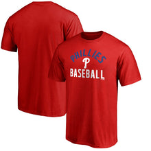 Load image into Gallery viewer, Philadelphia Phillies Team Pride T-Shirt - Red MLB Guys Tee
