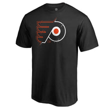 Load image into Gallery viewer, Philadelphia Flyers X-Ray T-Shirt - Black NHL Guys Tee
