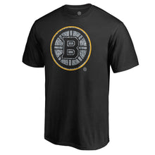 Load image into Gallery viewer, Boston Bruins Static Logo T-Shirt - Black NHL Guys Tee
