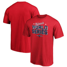 Load image into Gallery viewer, Washington Nationals 2019 World Series Bound Can Of Corn T-Shirt - Red MLB Guys Tee
