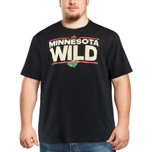 Load image into Gallery viewer, Minnesota Wild Adidas Dassler T-Shirt - Black NHL Guys Tee
