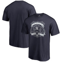 Load image into Gallery viewer, New York Yankees Police Badge T-Shirt - Navy MLB Guys Tee
