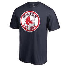 Load image into Gallery viewer, Boston Red Sox Cooperstown Collection Forbes T-Shirt - Navy MLB Guys Tee
