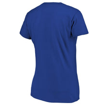 Load image into Gallery viewer, Chicago Cubs Women&#39;s Showtime T-Shirt - Royal MLB Ladies V-Neck
