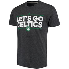 Load image into Gallery viewer, Boston Celtics Adidas Neue Phrase Climalite T-Shirt - Charcoal NBA Guys Tee
