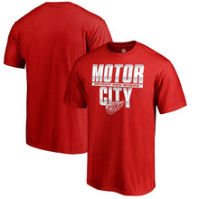 Load image into Gallery viewer, Detroit Red Wings Hometown Collection Local T-Shirt - Red NHL Guys Tee
