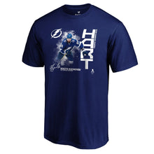 Load image into Gallery viewer, Nikita Kucherov Tampa Bay Lightning 2019 Hart Memorial Trophy Winner T-Shirt - Royal NHL Guys Tee
