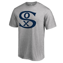 Load image into Gallery viewer, Chicago White Sox Cooperstown Collection Forbes T-Shirt - Ash MLB Guys Tee
