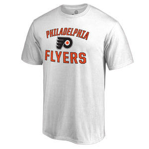Philadelphia Flyers Victory Arch T-Shirt - White NHL Guys Tee