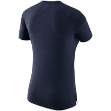 Load image into Gallery viewer, Dallas Cowboys Nike Women's Fan Performance V-Neck T-Shirt - Heathered Navy NFL LADIES V-Neck
