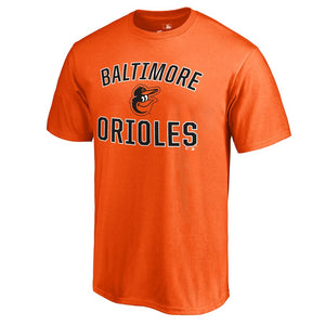 Baltimore Orioles Victory Arch T-Shirt - Orange MLB Guys Tee