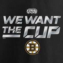 Load image into Gallery viewer, Boston Bruins 2019 Stanley Cup Final Bound Full Strength T-Shirt - Black NHL Guys Tee
