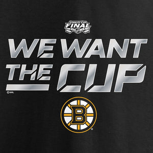 Boston Bruins 2019 Stanley Cup Final Bound Full Strength T-Shirt - Black NHL Guys Tee