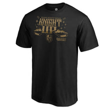 Load image into Gallery viewer, Vegas Golden Knights 2019 Stanley Cup Playoffs Bound Charging T-Shirt - Black NHL Guys Tee
