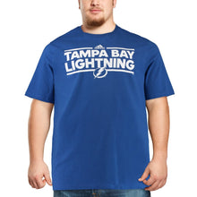Load image into Gallery viewer, Tampa Bay Lightning Adidas Dassler T-Shirt - Blue NHL Guys Tee

