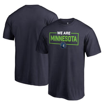 Load image into Gallery viewer, Minnesota Timberwolves We Are Iconic Collection T-Shirt - Navy NBA Guys Tee
