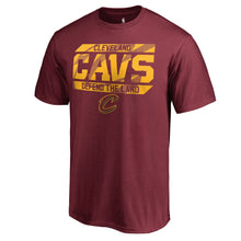 Load image into Gallery viewer, Cleveland Cavaliers Hometown Collection Defend T-Shirt - Garnet NBA Guys Tee
