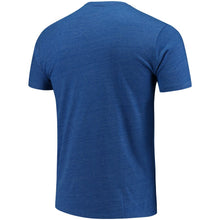 Load image into Gallery viewer, Minnesota Timberwolves Mitchell &amp; Ness Hardwood Classics Throwback Logo Tri-Blend T-Shirt - Heathered Blue NBA Guys Tee

