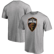 Load image into Gallery viewer, Cleveland Cavaliers Team Primary Logo T-Shirt - Gray NBA Guys Tee
