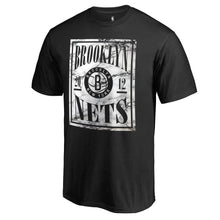 Load image into Gallery viewer, Brooklyn Nets Black Court Vision T-Shirt NBA Guys Tee
