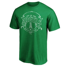 Load image into Gallery viewer, Los Angeles Angels St. Patrick's Day Tullamore T-Shirt – Green MLB Guys Tee
