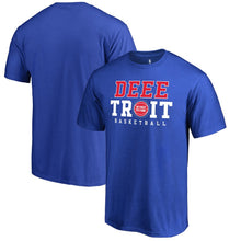 Load image into Gallery viewer, Detroit Pistons Deeetroit Hometown Collection T-Shirt - Royal NBA Guys Tee
