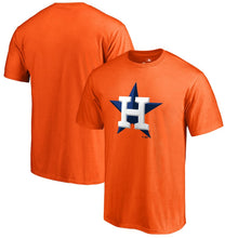 Load image into Gallery viewer, Houston Astros Primary Logo T-Shirt - Orange MLB Guys Tee
