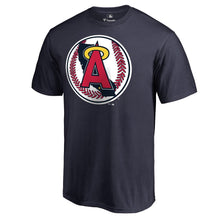 Load image into Gallery viewer, Los Angeles Angels Cooperstown Collection Forbes T-Shirt - Navy MLB Guys Tee
