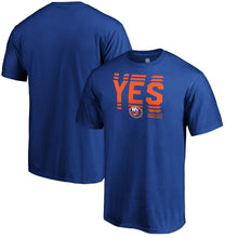 Load image into Gallery viewer, New York Islanders 2019 Stanley Cup Playoffs Bound Charging T-Shirt - Royal NHL Guys Tee
