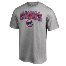 Load image into Gallery viewer, Chicago Cubs Cubbies Hometown Collection T-Shirt - Heathered Gray MLB Guys Tee

