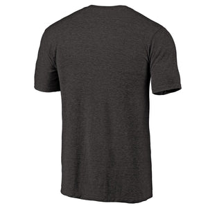 Boston Bruins Slant Strike Tri-Blend T-Shirt - Black NHL Guys Tee
