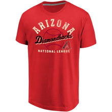 Load image into Gallery viewer, Arizona Diamondbacks Available T-Shirt - Red MLB Guys Tee
