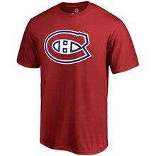 Load image into Gallery viewer, Montreal Canadiens Primary Logo T-Shirt - Red NHL Guys Tee
