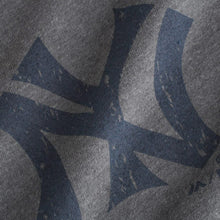 Load image into Gallery viewer, New York Yankees Majestic Threads Granite Tri-Blend Crew T-Shirt - Gray MLB Guys Tee
