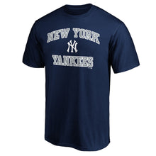 Load image into Gallery viewer, New York Yankees Heart &amp; Soul T-Shirt - Navy MLB Guys Tee
