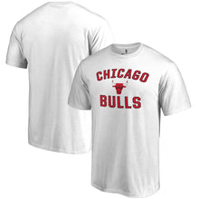 Load image into Gallery viewer, Chicago Bulls Victory Arch T-Shirt - White NBA Guys Tee
