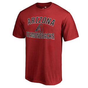 Arizona Diamondbacks Victory Arch T-Shirt - Red MLB Guys Tee