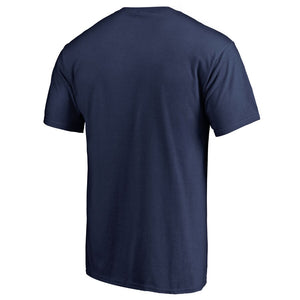 Atlanta Braves Team Wordmark T-Shirt - Navy MLB Guys Tee