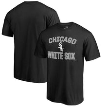 Load image into Gallery viewer, Chicago White Sox Victory Arch T-Shirt - Black MLB Guys Tee
